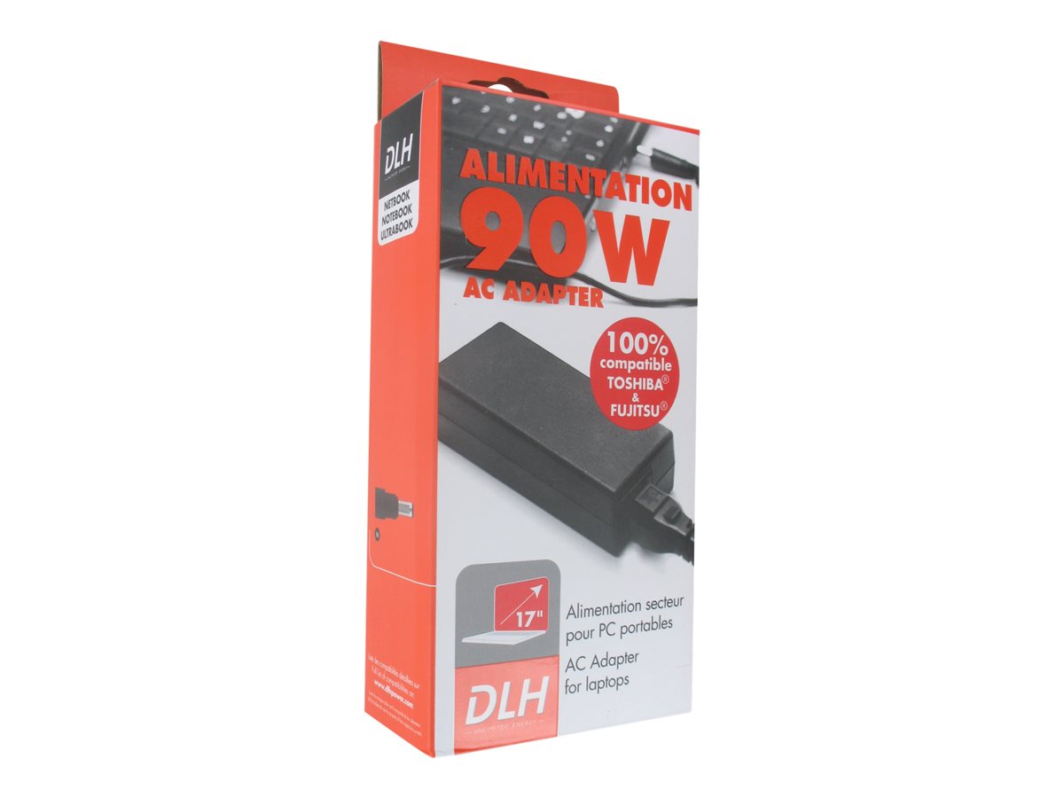 Adapateur secteur DLH 90W POUR FUJITSU TOSHIBA