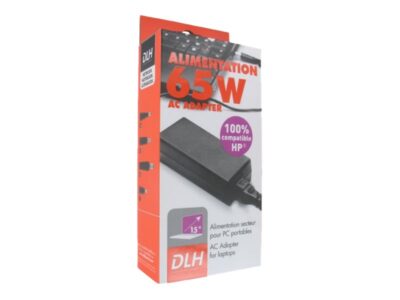 Adapateur secteur DLH 65W POUR PC portables HP