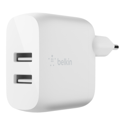 Chargeur secteur Belkin double USB-A - 12W