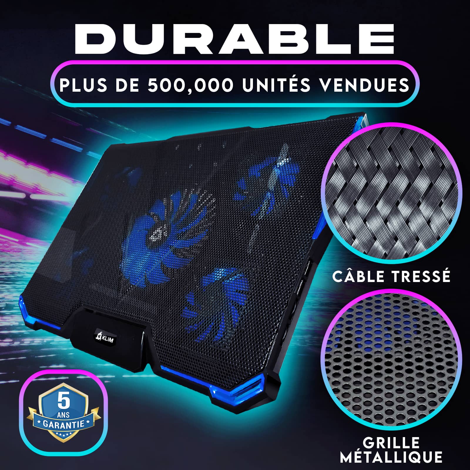 Support ventilé Klim Cyclone – Image 7