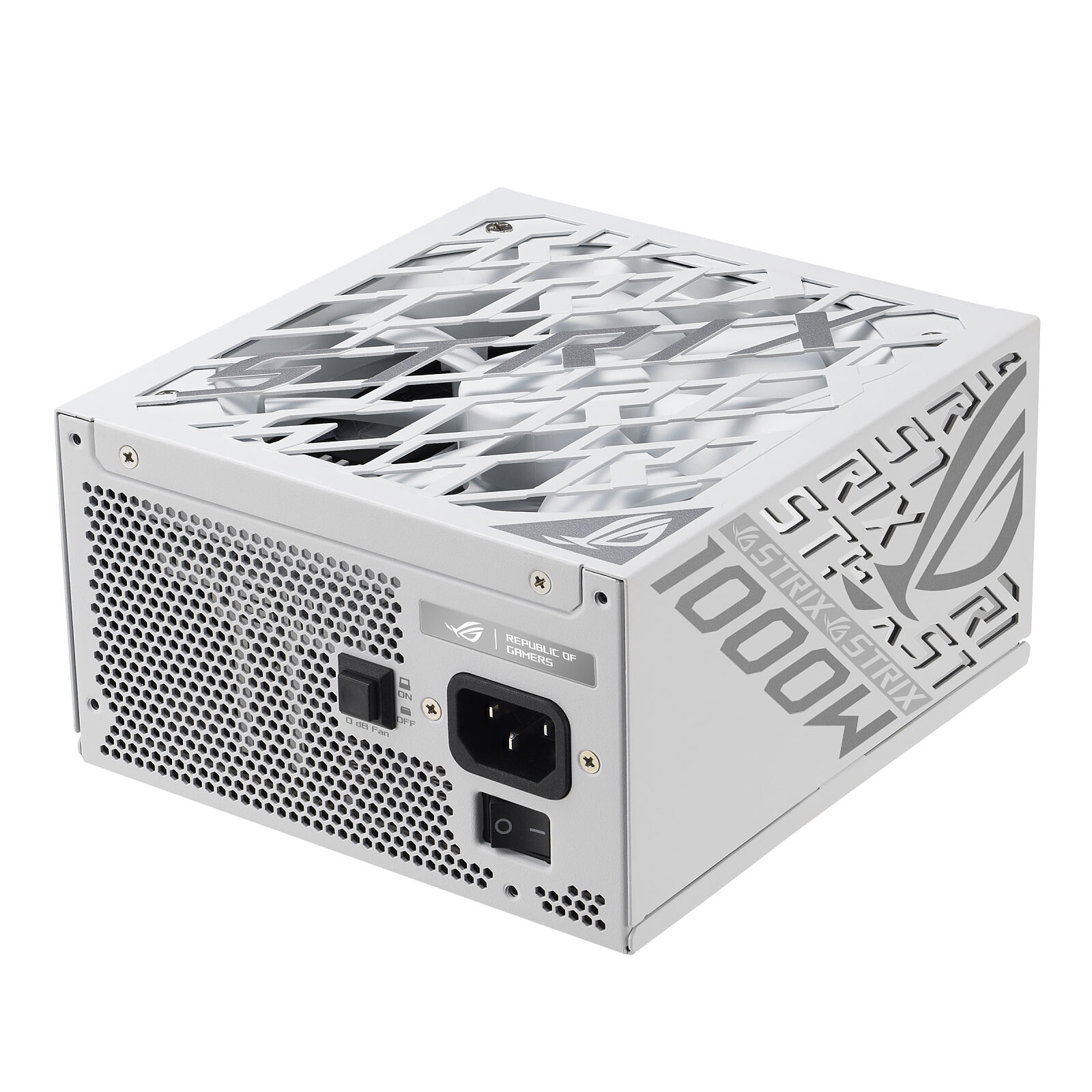 Alimentation Asus ROG -STRIX-1000P-GAMING-WHITE - 1000 W - ATX - Blanc – Image 2