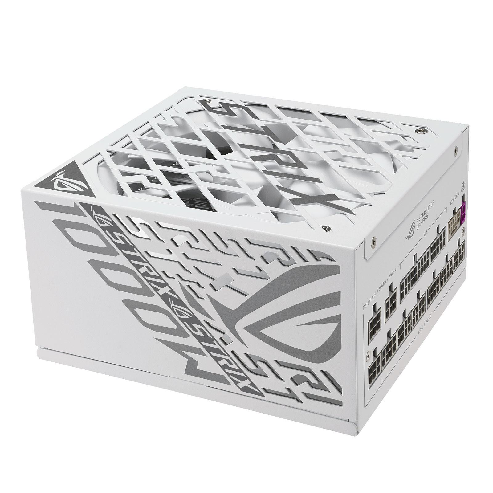 Alimentation Asus ROG -STRIX-1000P-GAMING-WHITE - 1000 W - ATX - Blanc – Image 4