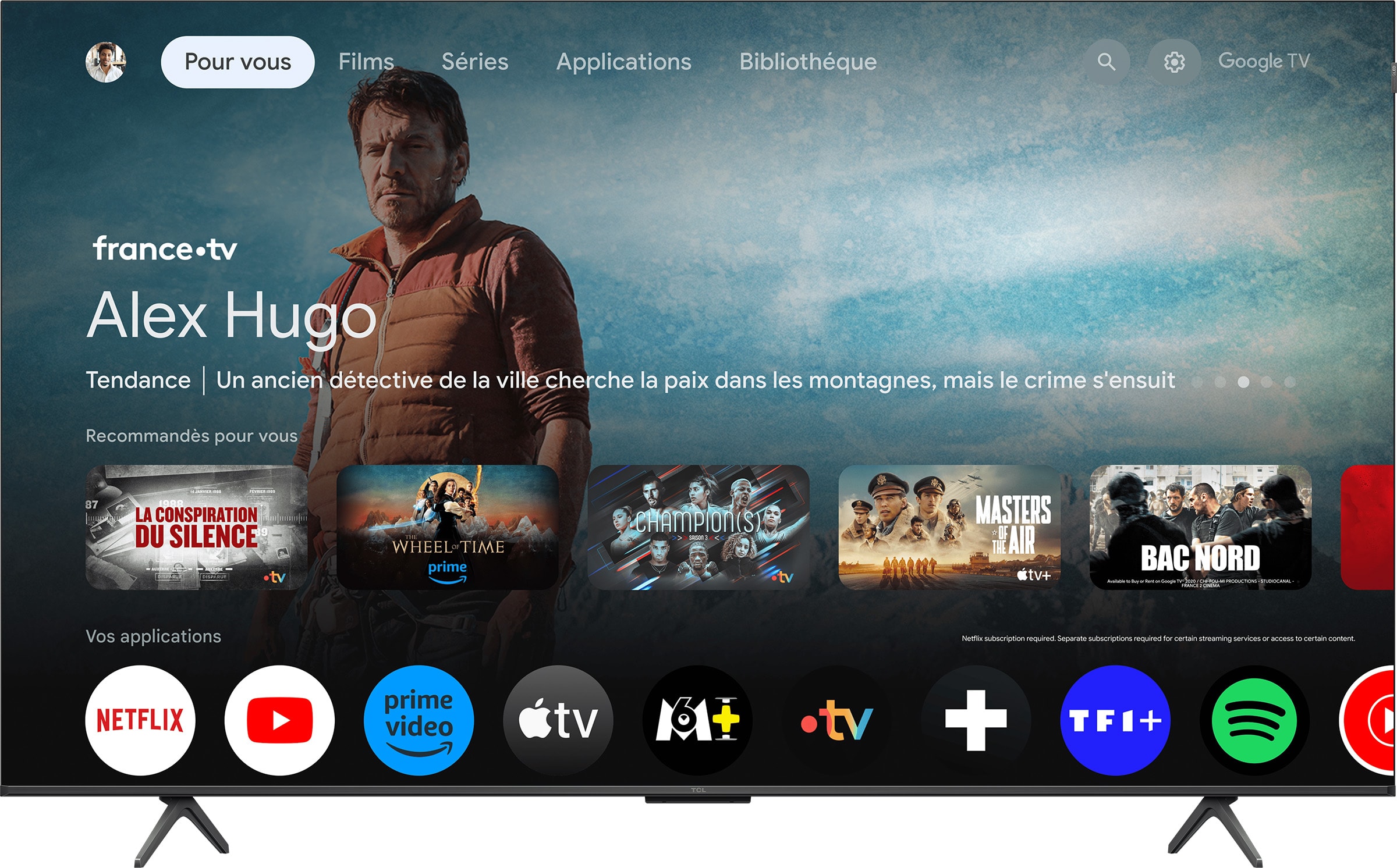 Téléviseur TCL 55P89K – Image 4