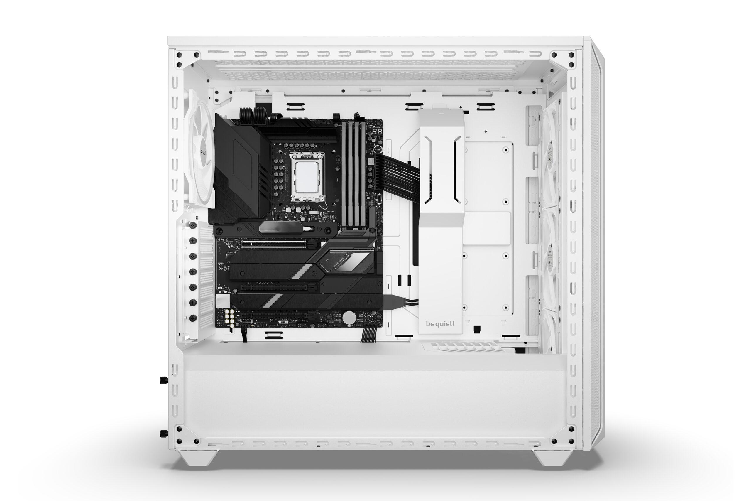 Boîtier Moyen Tour be quiet! Shadow Base 800 - Blanc – Image 10