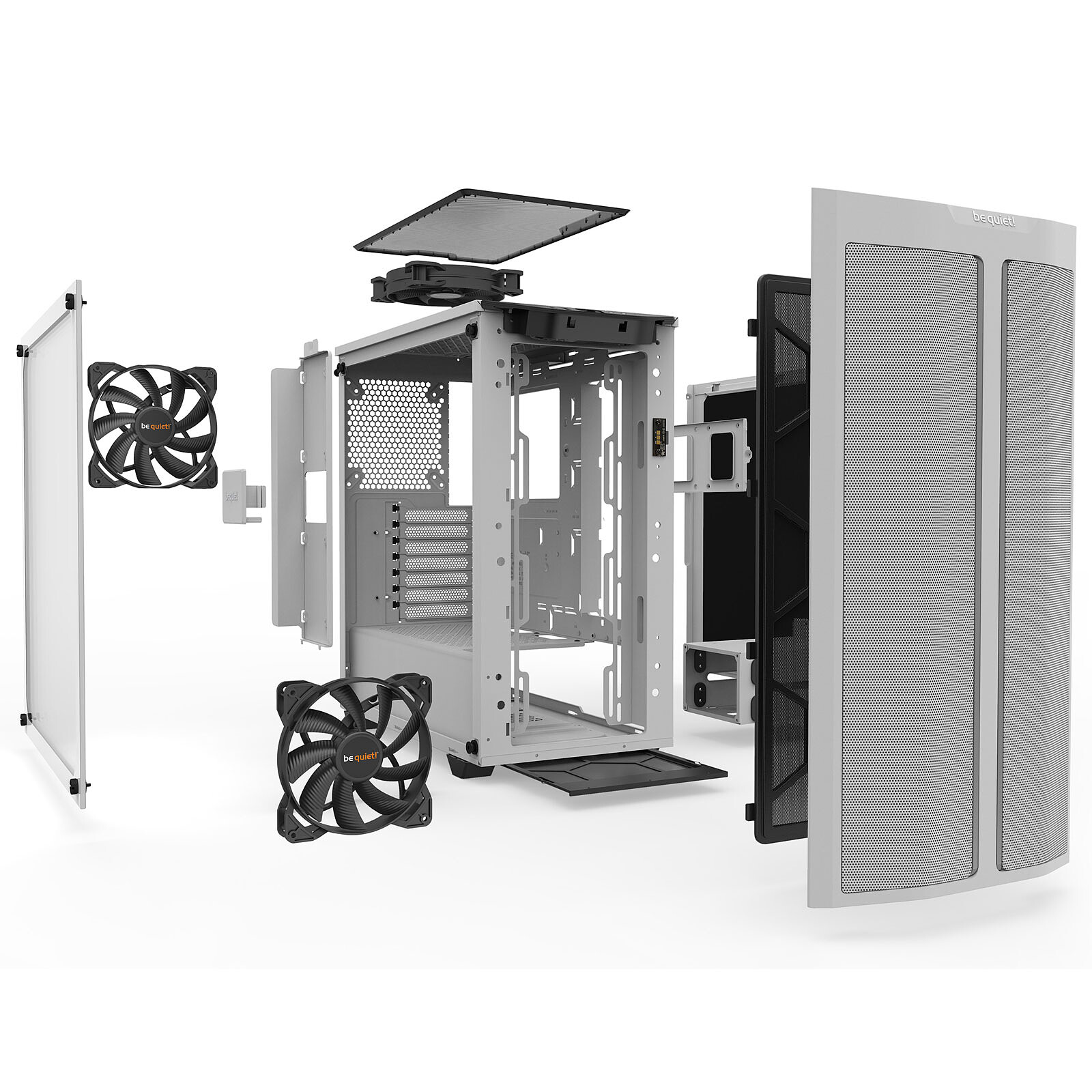 Boîtier Moyen Tour be quiet! Pure Base 500DX (Blanc) – Image 5