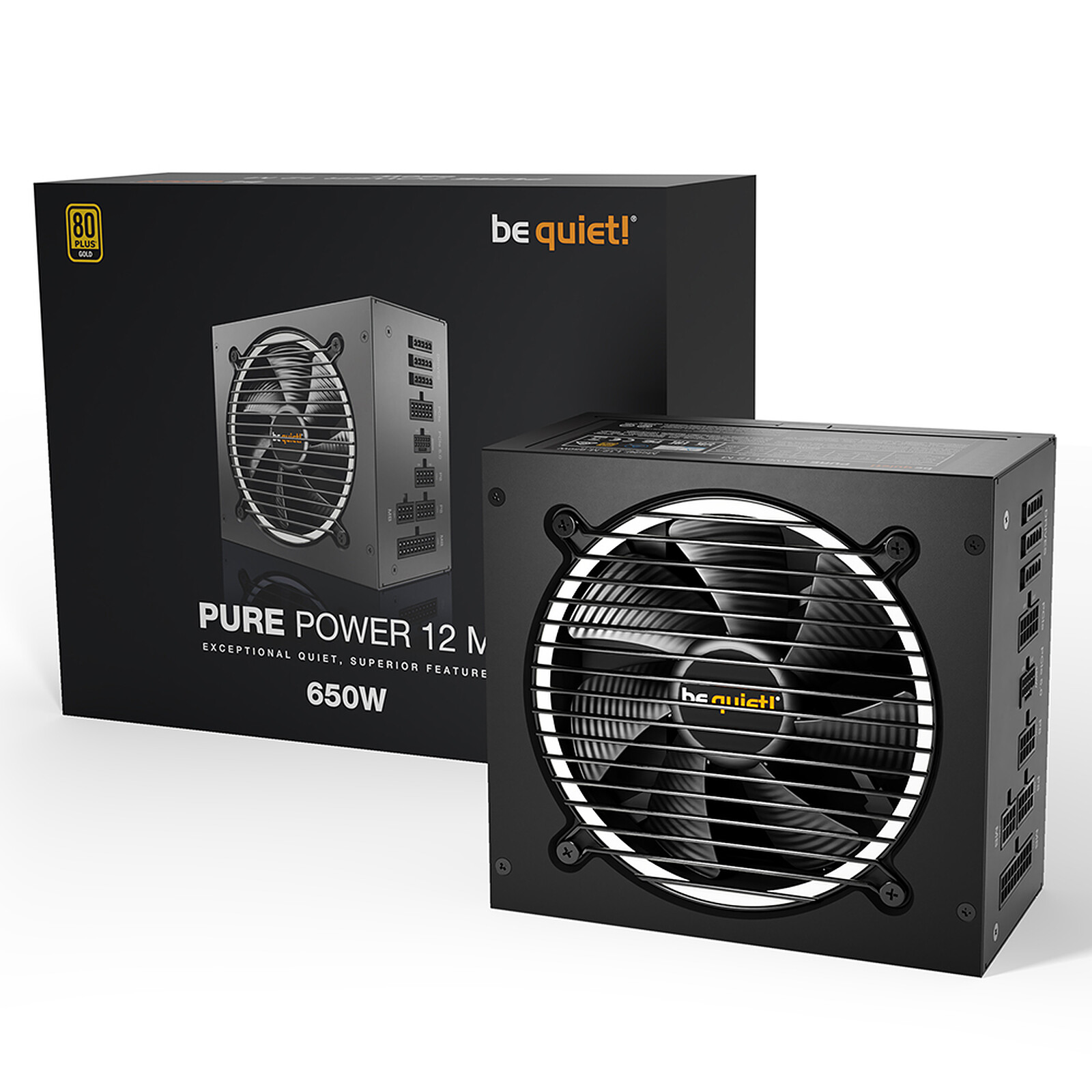 Alimentation be quiet! Pure Power 12 M 650W 80PLUS Gold