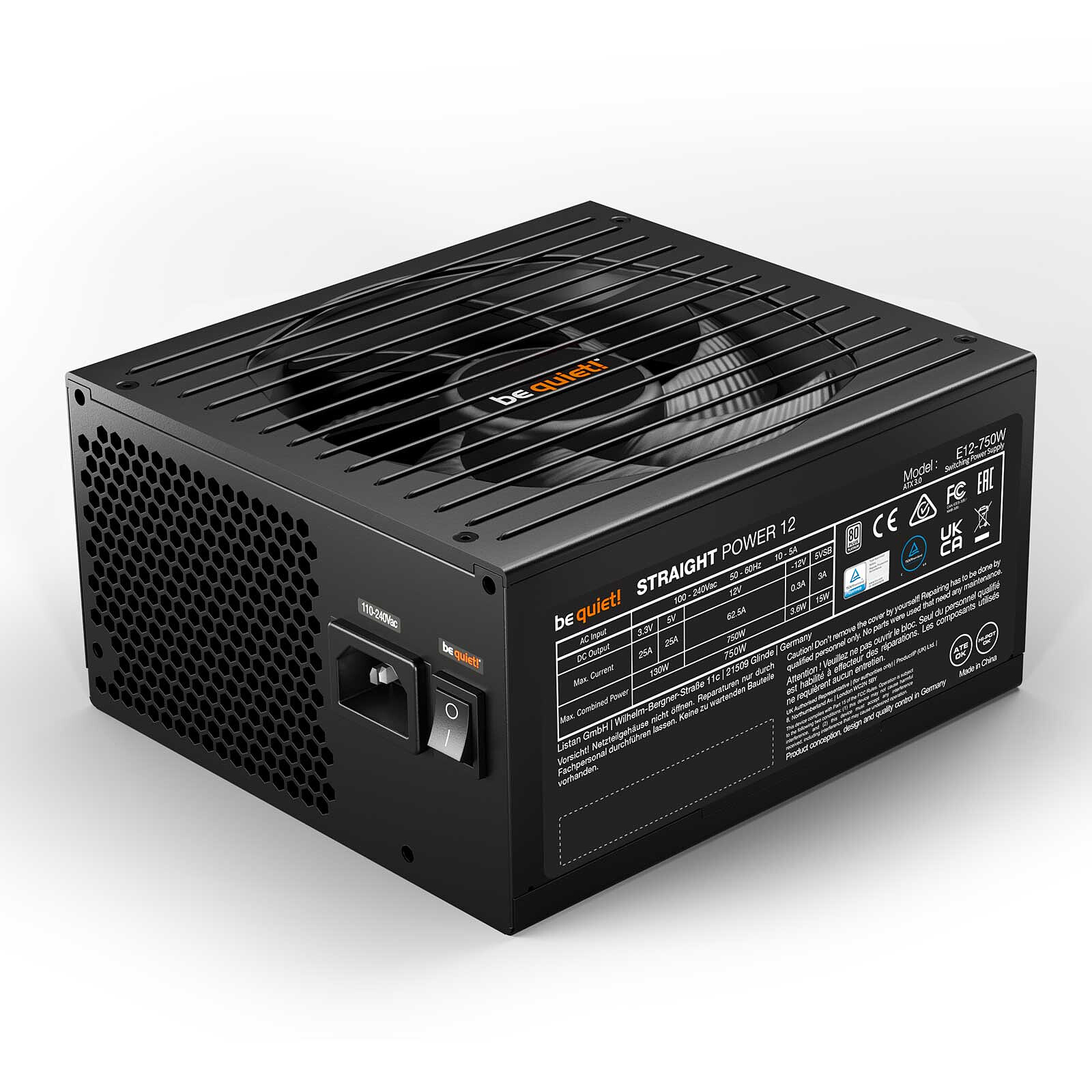 Alimentation be quiet! Straight Power 12 - 1000 W - 80PLUS Platinum – Image 2