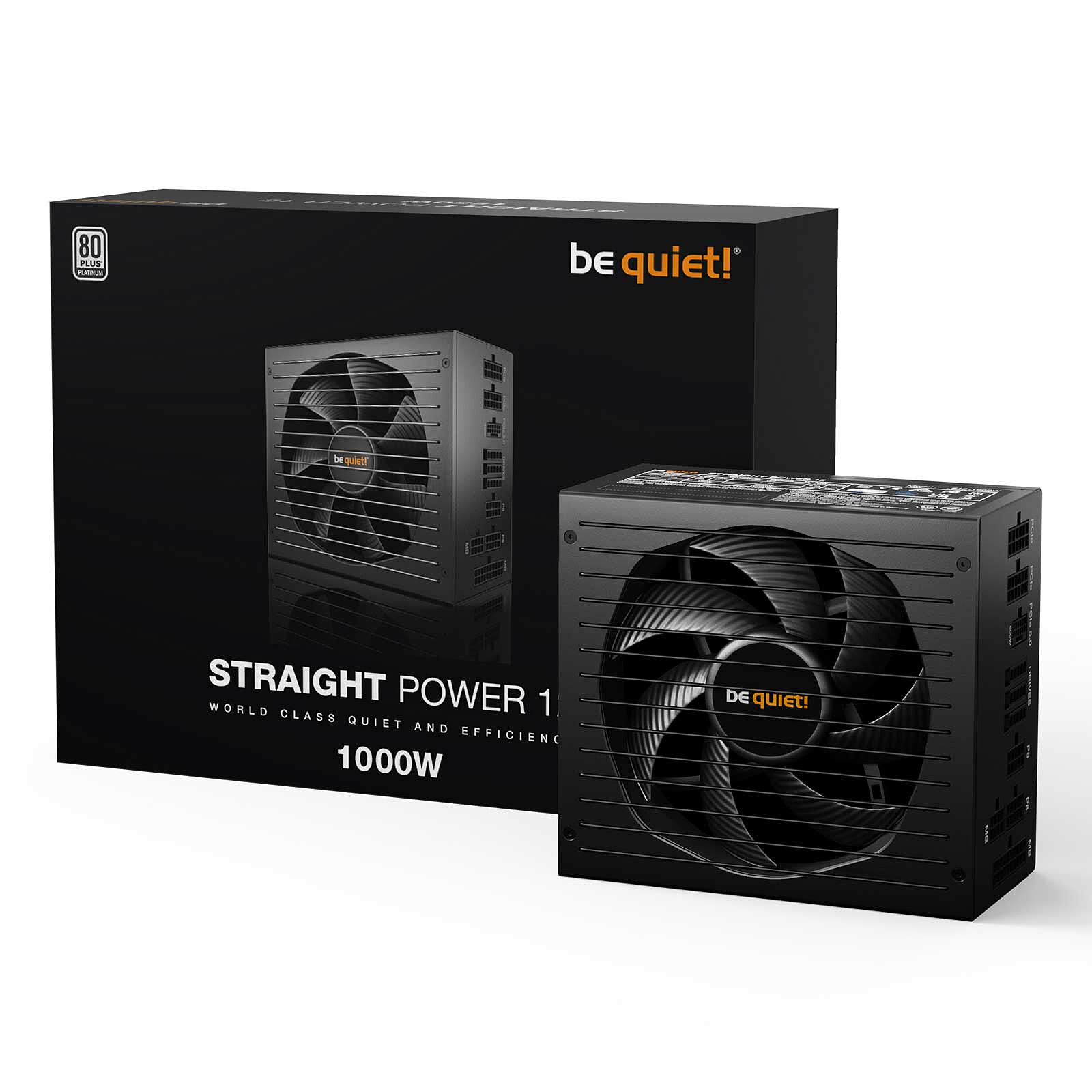Alimentation be quiet! Straight Power 12 - 1000 W - 80PLUS Platinum