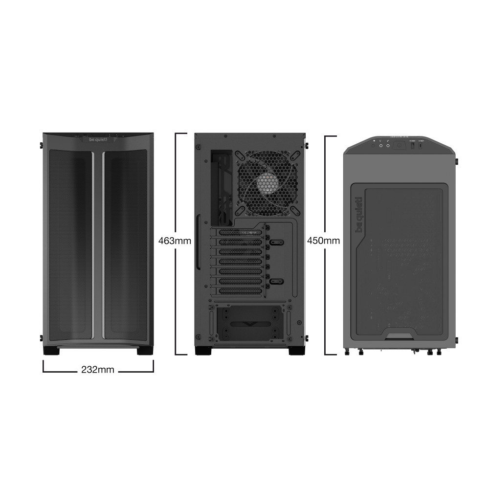 Boîtier Moyen Tour be quiet! Pure Base 500DX Noir – Image 2