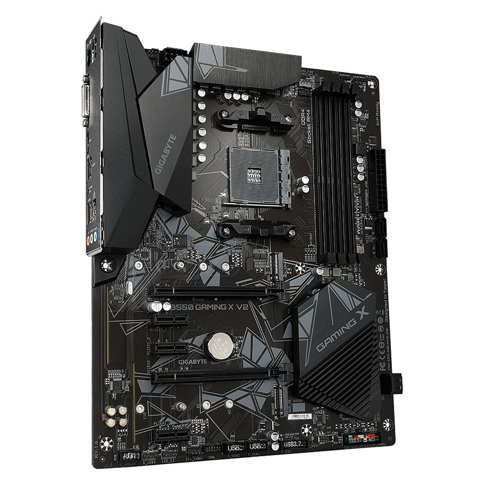 Carte mère Gigabyte B550 Gaming X V2 - ATX - AMD AM4 - 4x DDR4 – Image 4