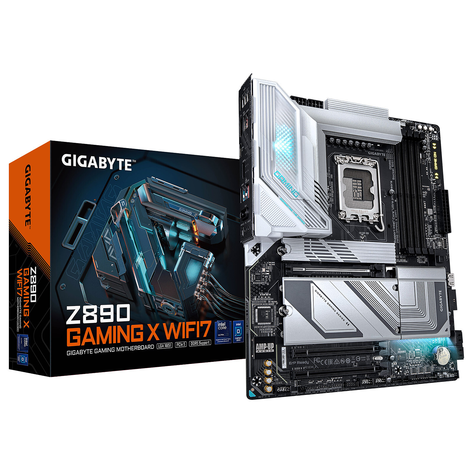 Carte mère Gigabyte Z890 GAMING X WIFI7 - ATX - Intel S1851 - 4x DDR5
