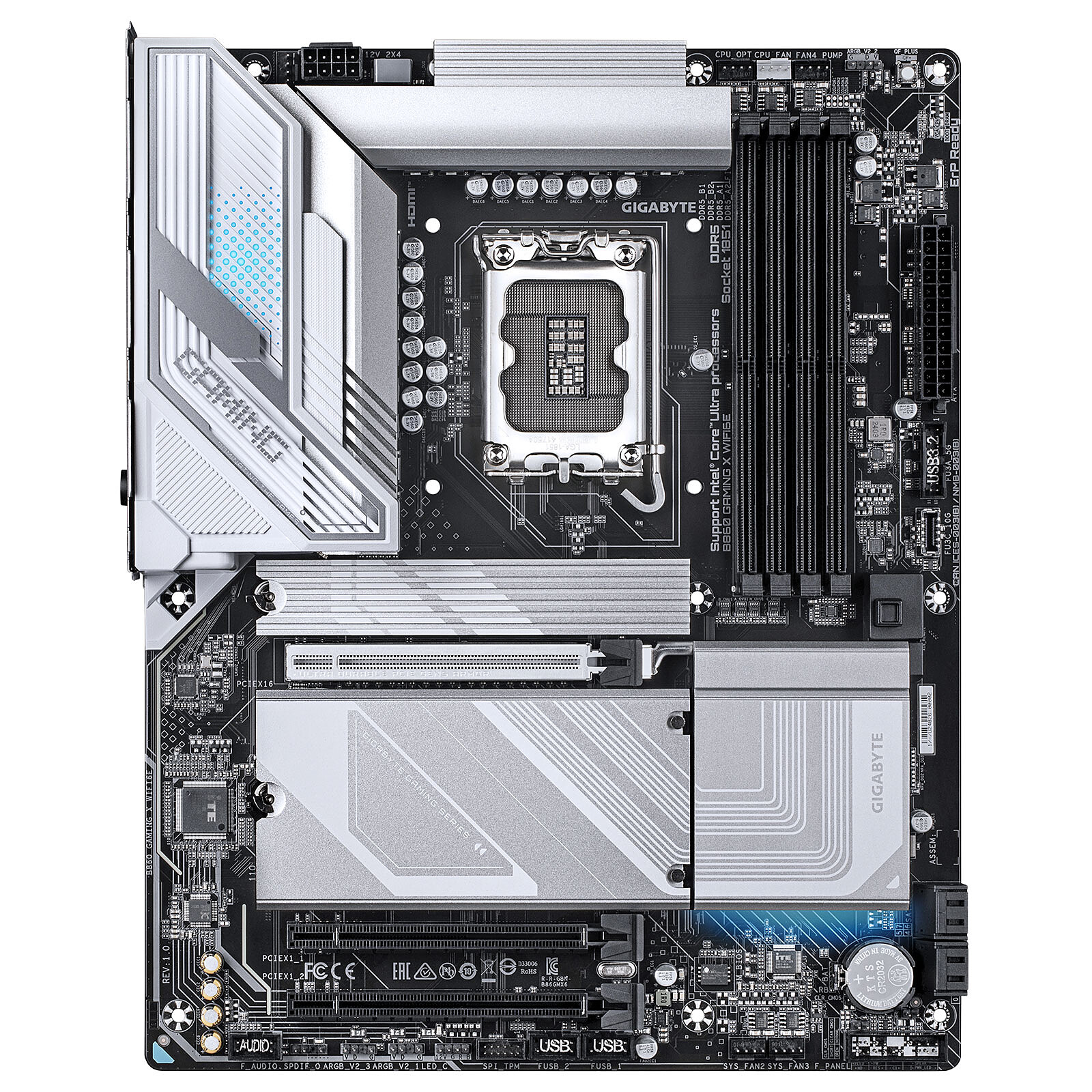 Carte mère Gigabyte B860 GAMING X WIFI6E - ATX - Intel S1851 - 4x DDR5 – Image 3
