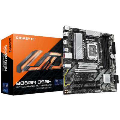 Carte mère Gigabyte B860M DS3H - MATX - Intel S1851 - 4x DDR5