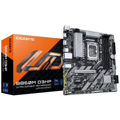 Carte mère Gigabyte B860M D3HP - MATX - Intel S1851 - 4x DDR5
