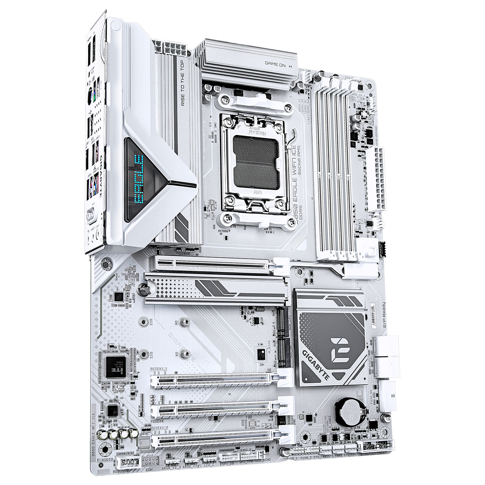 Carte mère Gigabyte B850 EAGLE WIFI7 ICE - ATX - AMD AM5 - 4x DDR5 – Image 4
