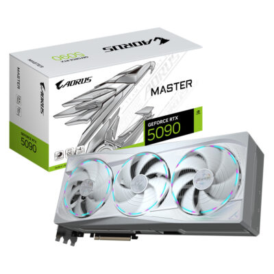 Carte graphique GIGABYTE AORUS GeForce RTX 5090 MASTER ICE 32G