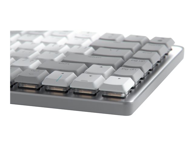 Clavier Logitech MX Mechanical Mini for Mac (Gris Pâle) – Image 4
