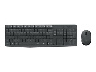 Ensemble clavier + souris Logitech Wireless Combo MK235