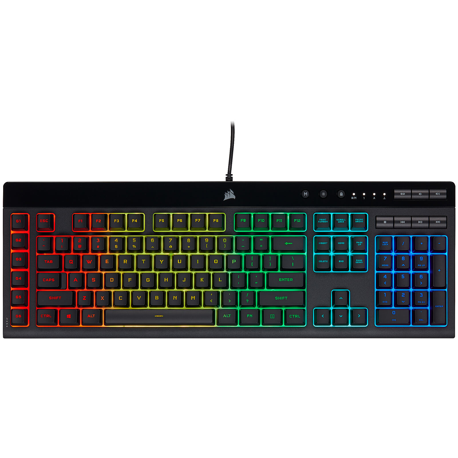 Clavier Corsair Gaming K55 RGB PRO – Image 4