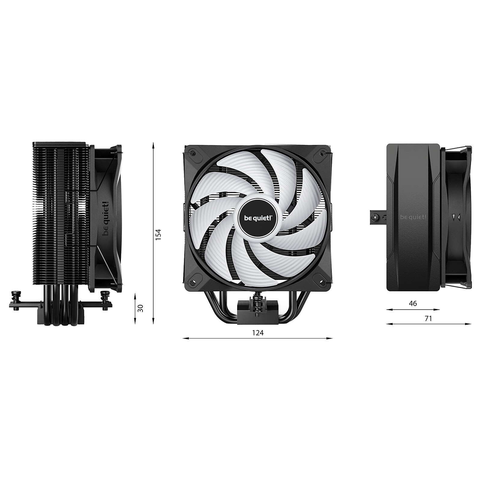 Ventilateur processeur be quiet! Pure Rock 3 LX – Image 5