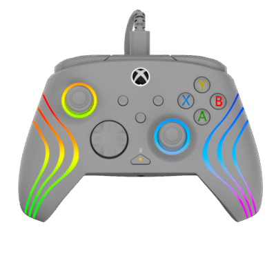 Manette filaire Turtle Beach Afterglow Wave - RGB Filaire Gris - Xbox Series X S, Xbox One et PC