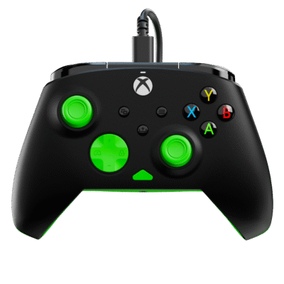 Manette filaire Turtle Beach Rematch Core Noir/Vert pour Xbox Series XS/Xbox One/PC