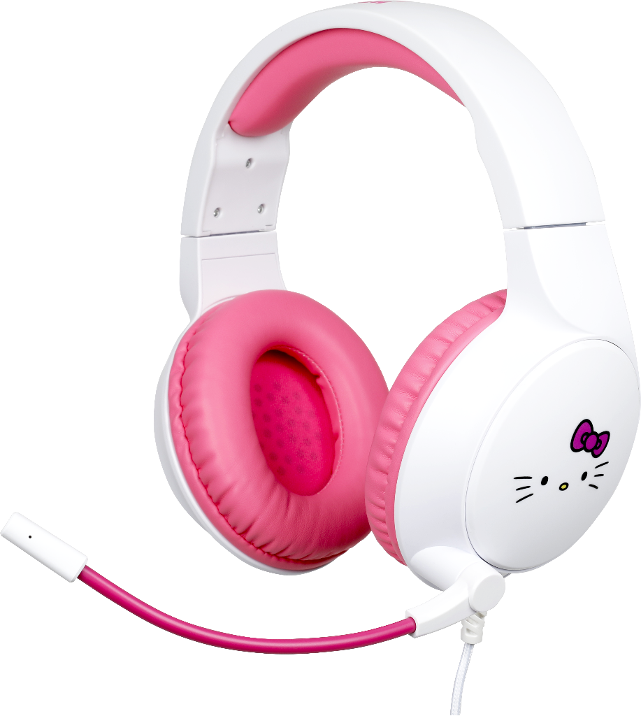 Micro-casque filaire Konix Hello Kitty pour XBOX Series ONE et S/X, PC, PS4, PS5, Nintendo Switch/OLED et Mobile