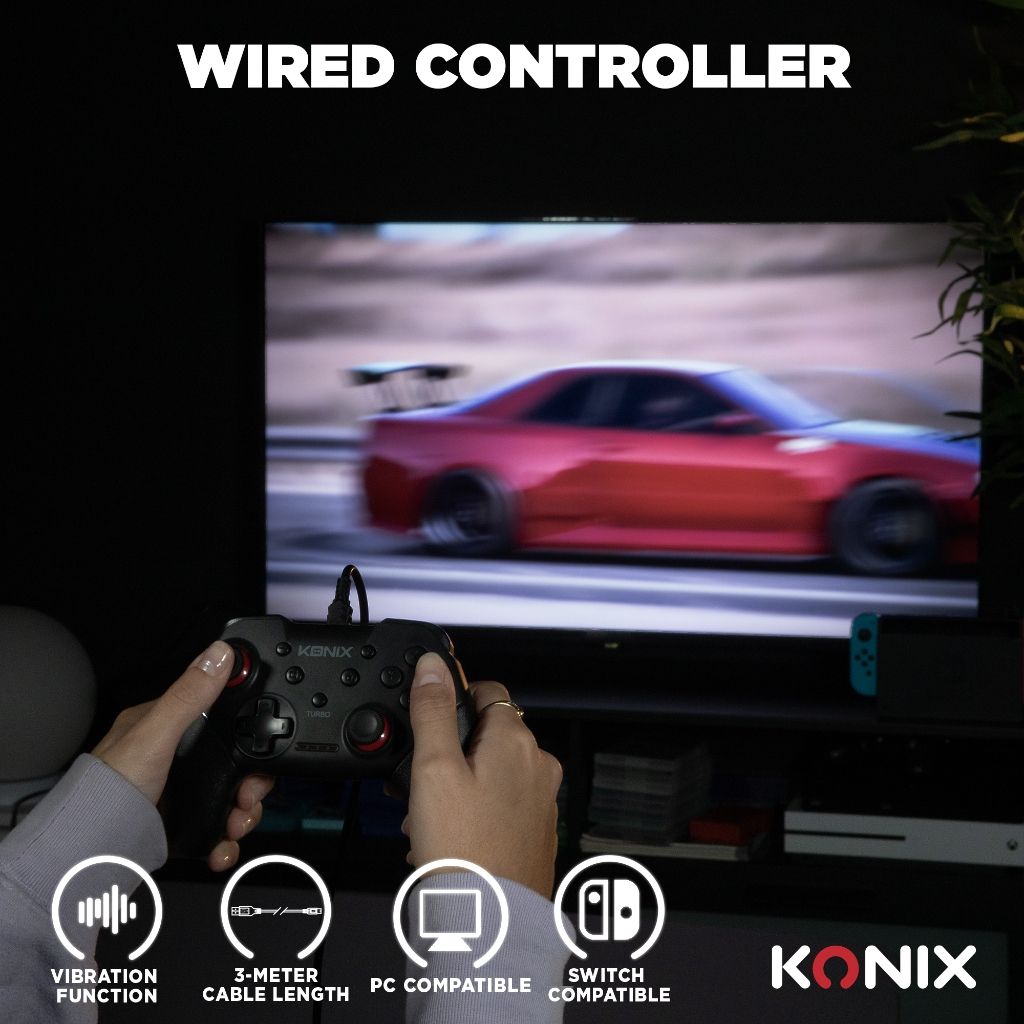 Manette filaire Konix Mythics pour Nintendo Switch, Switch 2 et PC – Image 8