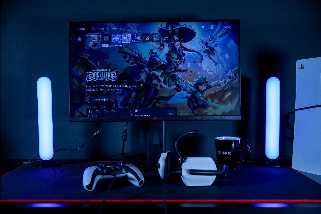 Micro-casque filaire Konix Skylite pour PS5 – Image 3