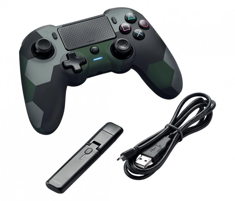 Manette sans fil Nacon Camo Vert Bluetooth pour Playstation 4 – Image 2