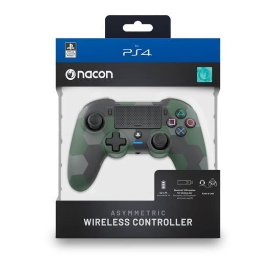 Manette sans fil Nacon Camo Vert Bluetooth pour Playstation 4 – Image 3