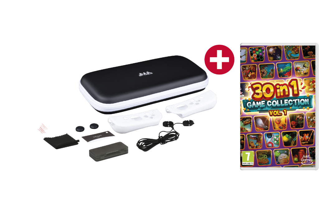 Bundle Kit Switch + Jeu 30in1 Game Collection Vol.1 - Mythics