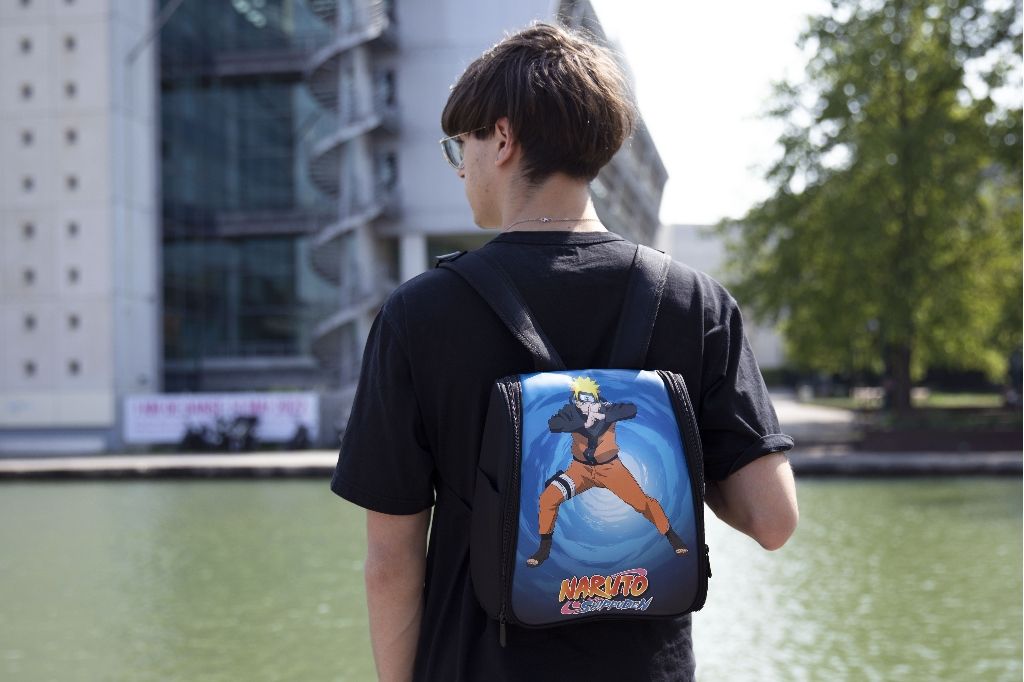 Sac à dos Konix Naruto Noir pour Nintendo Switch, Switch Lite et Switch OLED – Image 3