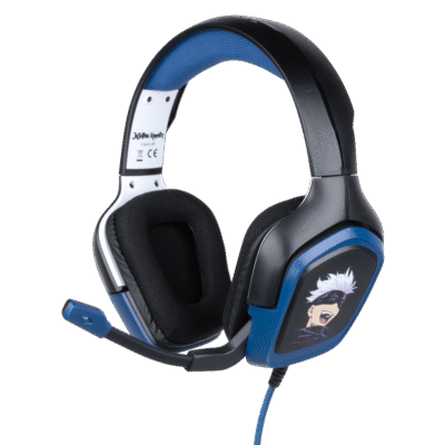 Micro-casque filaire Konix Jujutsu Kaisen pour PS4/PS5/Switch/PC/XBOX One/XBOX Series S/X
