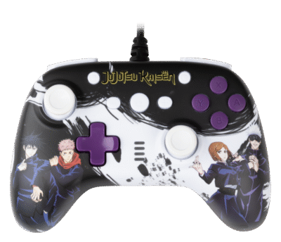 Manette filaire Konix Jujutsu Kaisen pour Nintendo Switch, Switch 2 et PC