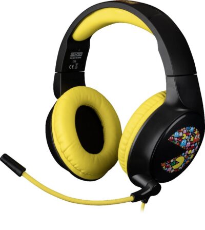 Micro-casque filaire Konix PacMan pour PS4/PS5/XBOX ONE/XBOX Series S/X/PC/Switch/Mobile
