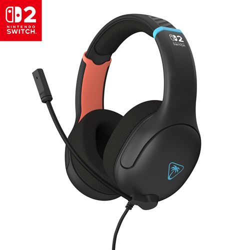 Micro-casque filaire Turtle Beach Airlite™ Fit Noir Charbon pour Nintendo Switch/OLED/Switch 2 – Image 7