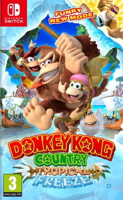Jeu Nintendo Switch - Donkey Kong country Tropical Freeze