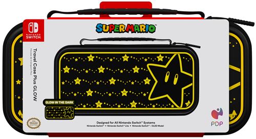 Étui de voyage PDP Plus Glow Super Star pour Nintendo Switch, Switch Lite et Switch OLED – Image 3