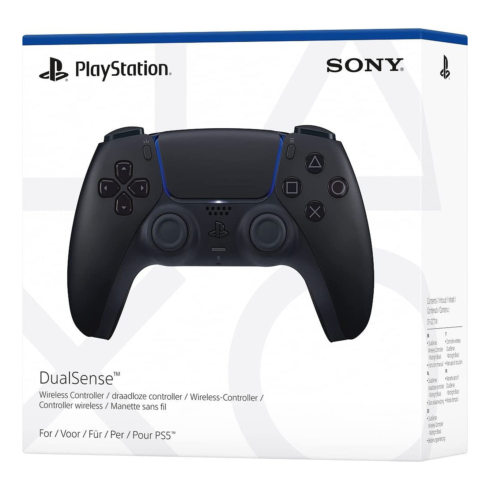 Manette Sony DualSense (Noir) – Image 5