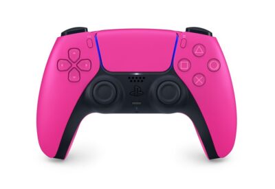 Manette sans fil Sony DualSense V2 Nova Pink pour PS5 PC Mac et Mobile Noir et Rose