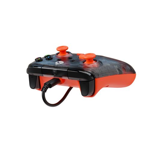 Manette filaire Turtle Beach Rematch Core Camo Noir fantôme et Orange pour Xbox Series XS/Xbox One/PC – Image 2
