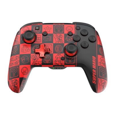Manette sans fil PDP Rematch Glow Super Icon pour Nintendo Switch/OLED