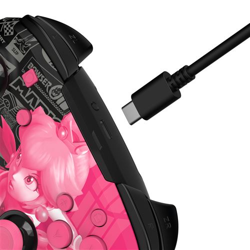 Manette sans fil PDP Rematch Glow Peach Grand Prix pour Nintendo Switch™/Lite/OLED/Switch 2 – Image 4