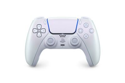 Manette sans fil Sony DualSense Chroma Pearl pour PS5 PC Mac et Mobile Blanc Nacré