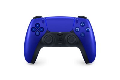 Manette sans fil Sony DualSense V2 Deep Earth Cobalt Blue pour PS5 PC Mac et Mobile Noir et Bleu