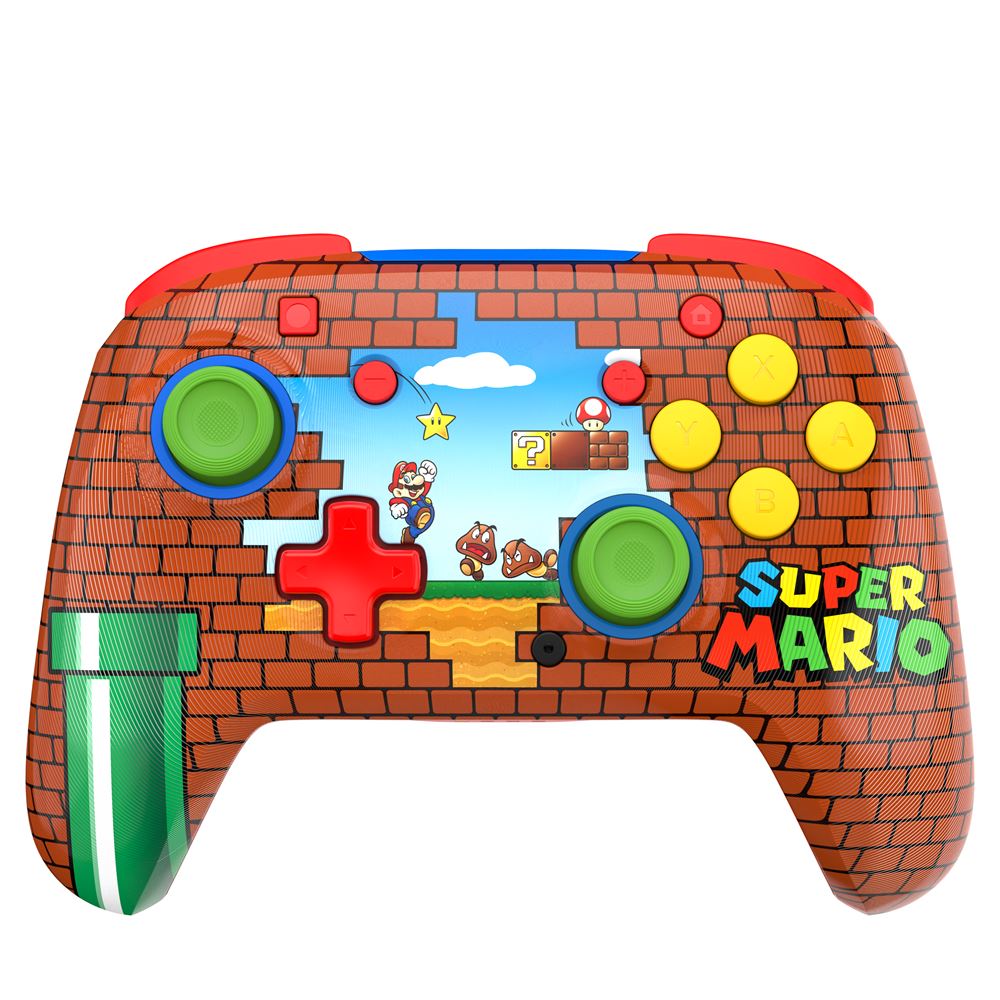 Manette sans fil Turtle Beach Rematch™ Mario Bricks pour Nintendo Switch/OLED/Switch 2/PC