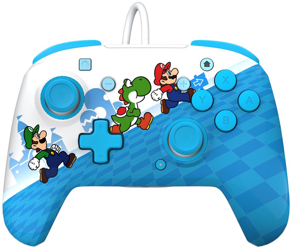Manette filaire PDP Rematch Mario Escape pour Nintendo Switch/OLED