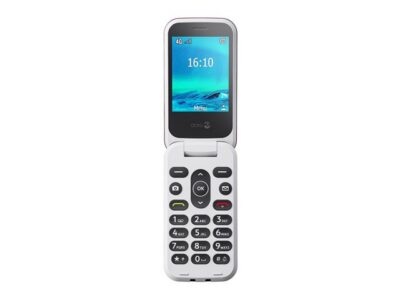 Téléphone mobile Doro 2880 SC - Rouge/Blanc - 4G