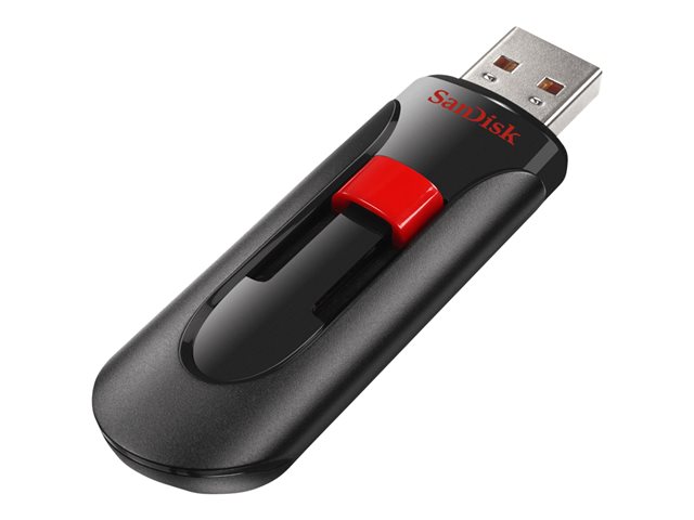 Clé USB SanDisk Cruzer Glisser - USB 2.0 - 128 Go - Noir – Image 4